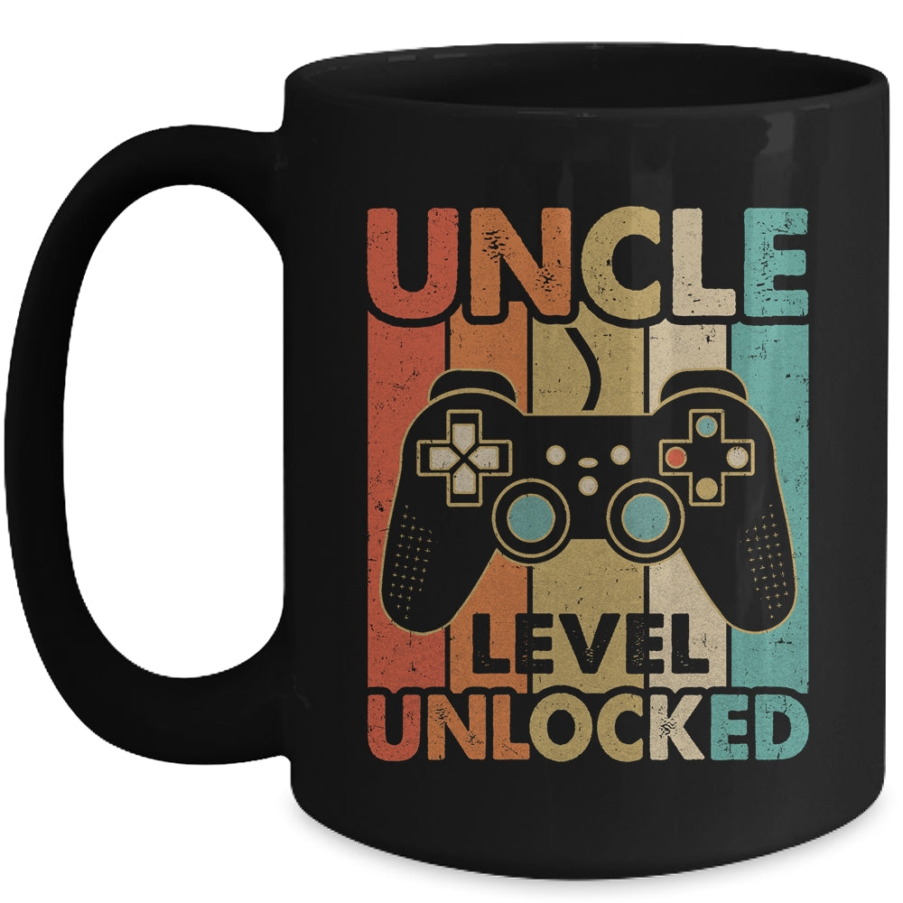 Pregnancy Announcement Uncle Level Unlocked Soon To Be Uncle Mug | teecentury