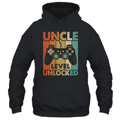 Pregnancy Announcement Uncle Level Unlocked Soon To Be Uncle Shirt & Hoodie | teecentury