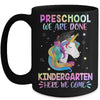 Preschool Graduation Magical Unicorn Gifts Mug Coffee Mug | Teecentury.com