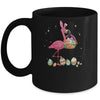 Pretty Easter Flamingo With Easter Basket Mug Coffee Mug | Teecentury.com