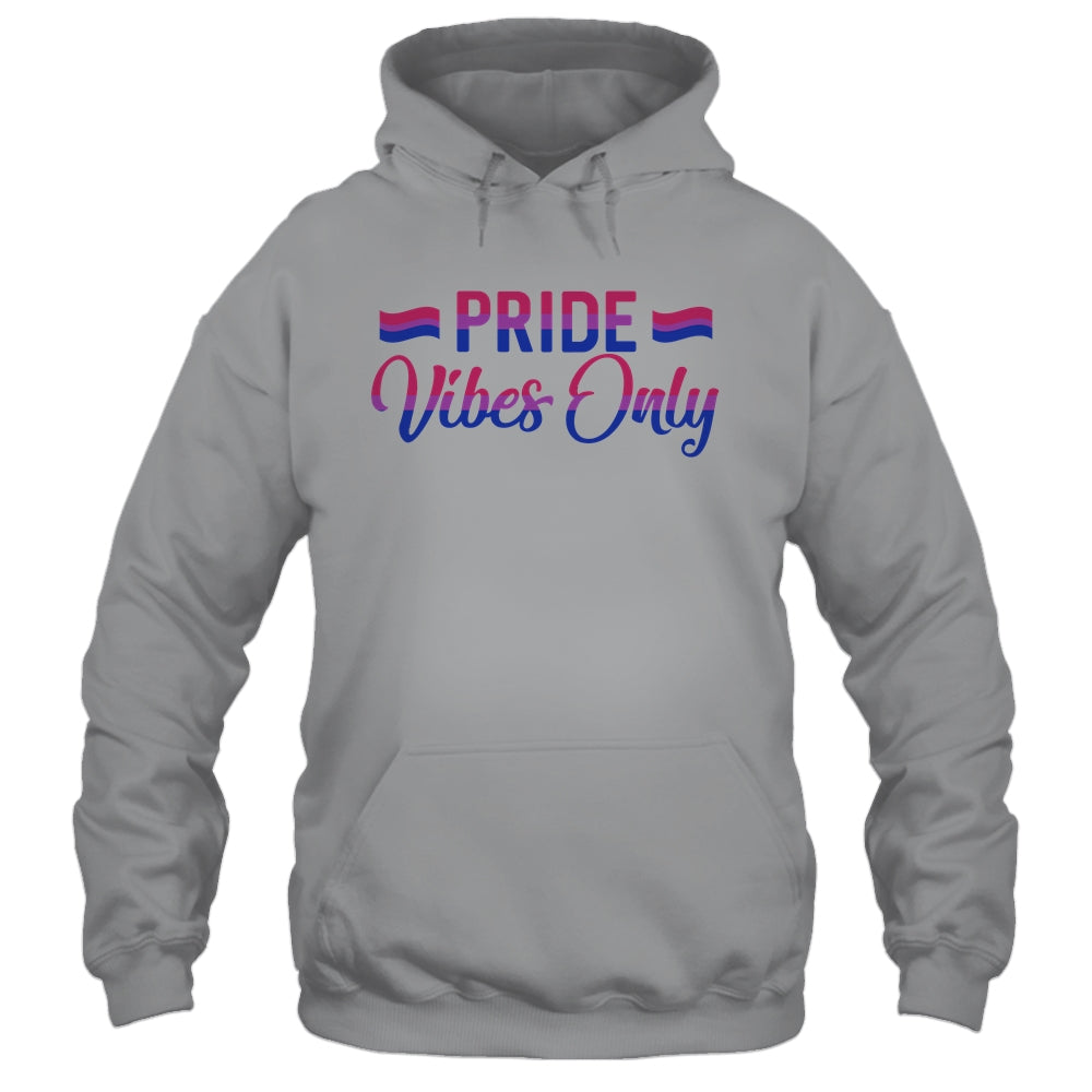 Pride Vibes Only Bisexual LGBTQIA Love Men Women Rainbow T-Shirt & Tank Top | Teecentury.com
