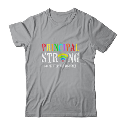 Principal Teacher Strong No Matter The Distance Virtual T-Shirt & Hoodie | Teecentury.com