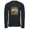 Print Guns Not Money Retro Sunset Vintage Distressed T-Shirt & Hoodie | Teecentury.com