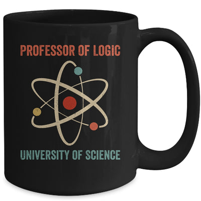 Professor Of Logic At The University Of Science Vintage Mug Coffee Mug | Teecentury.com