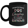 Promoted From Dog Grandma To Human Grandma Dog Lovers Mug Coffee Mug | Teecentury.com