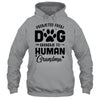 Promoted From Dog Grandma To Human Grandma Mother's Day T-Shirt & Tank Top | Teecentury.com