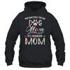 Promoted From Dog Mom To Human Mom Dog Lovers T-Shirt & Tank Top | Teecentury.com