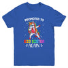 Promoted To Big Sister Dabbing Unicorn Older Sister Youth Youth Shirt | Teecentury.com