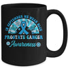 Prostate Cancer Awareness In September We Wear Blue Groovy Mug | teecentury