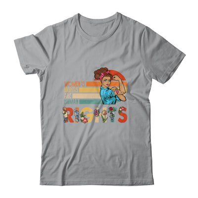 Protect Feminist Women's Rights Are Human Rights Feminism Shirt & Tank Top | teecentury