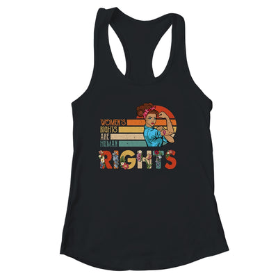 Protect Feminist Women's Rights Are Human Rights Feminism Shirt & Tank Top | teecentury