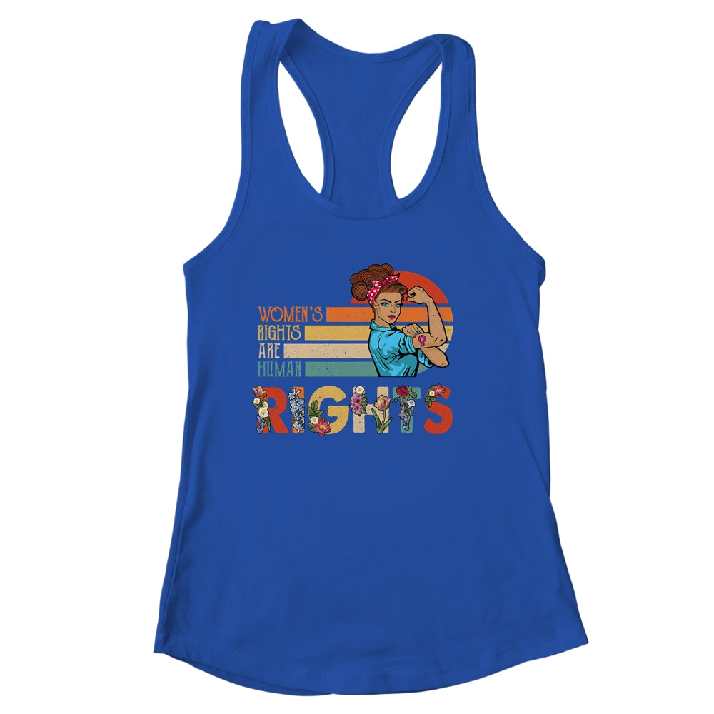 Protect Feminist Women's Rights Are Human Rights Feminism Shirt & Tank Top | teecentury