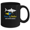 Proud Brother World Down Syndrome Awareness Day Shark T21 Mug | teecentury