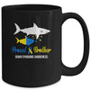 Proud Brother World Down Syndrome Awareness Day Shark T21 Mug | teecentury