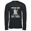 Proud Dad Of The Toughest Boy I Know Autism Awareness T-Shirt & Hoodie | Teecentury.com