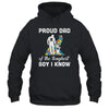 Proud Dad Of The Toughest Boy I Know Autism Awareness T-Shirt & Hoodie | Teecentury.com