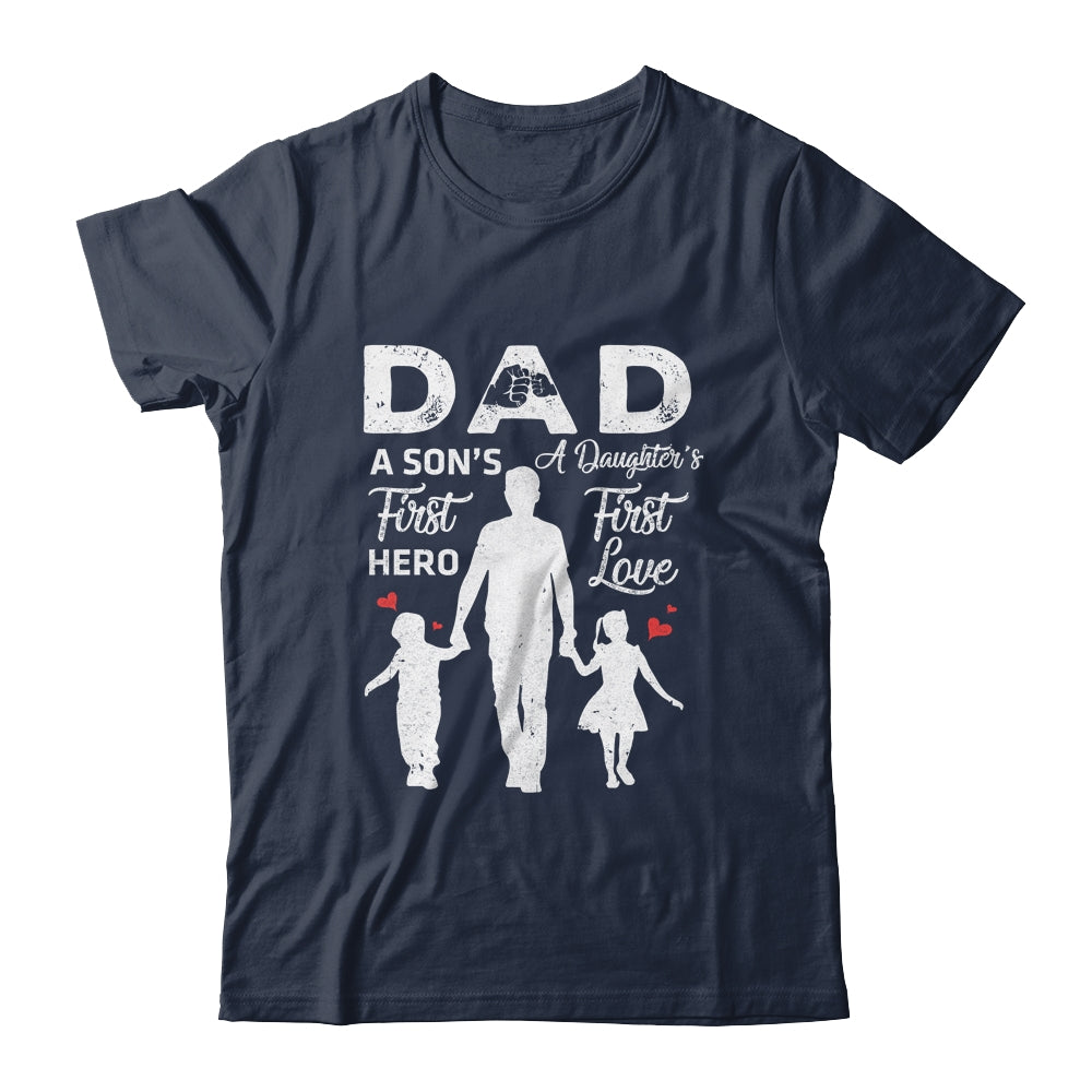 Proud Dad Of Twins Funny Fathers Day From Son Daughter Shirt Hoodie Teecentury