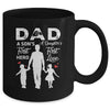 Proud Dad Of Twins Funny Fathers Day From Son Daughter Mug Coffee Mug | Teecentury.com