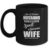 Proud Husband Wonderful And Sweet Wife Funny Gift Husband Mug Coffee Mug | Teecentury.com