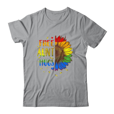 Proud LGBT Free Aunt Hugs LGBT Costume LGBT Gay Pride Shirt & Tank Top | teecentury