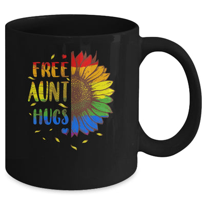 Proud LGBT Free Aunt Hugs LGBT Costume LGBT Gay Pride Mug | teecentury