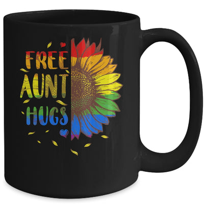 Proud LGBT Free Aunt Hugs LGBT Costume LGBT Gay Pride Mug | teecentury