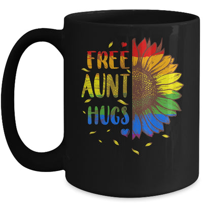 Proud LGBT Free Aunt Hugs LGBT Costume LGBT Gay Pride Mug | teecentury