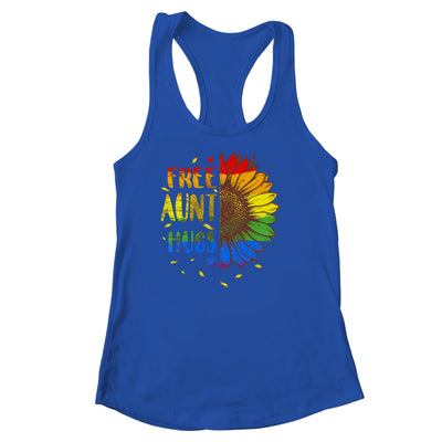 Proud LGBT Free Aunt Hugs LGBT Costume LGBT Gay Pride Shirt & Tank Top | teecentury