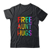 Proud LGBT Free Aunt Hugs LGBT Sunflower LGBT Gay Pride Shirt & Tank Top | teecentury