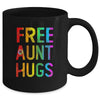 Proud LGBT Free Aunt Hugs LGBT Sunflower LGBT Gay Pride Mug | teecentury