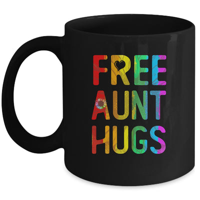 Proud LGBT Free Aunt Hugs LGBT Sunflower LGBT Gay Pride Mug | teecentury