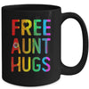 Proud LGBT Free Aunt Hugs LGBT Sunflower LGBT Gay Pride Mug | teecentury