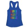 Proud LGBT Free Aunt Hugs LGBT Sunflower LGBT Gay Pride Shirt & Tank Top | teecentury