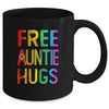 Proud LGBT Free Auntie Hugs LGBT Sunflower LGBT Gay Pride Mug | teecentury