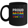 Proud Mom Lesbian LGBTQ Pride Month LGBT Mug Coffee Mug | Teecentury.com
