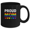 Proud Mom Lesbian LGBTQ Pride Month LGBT Mug Coffee Mug | Teecentury.com