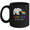 Proud Mom No Matter What LGBTQ LGBT Mom Pride Mama Bear Mug Coffee Mug | Teecentury.com