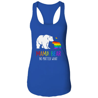 Proud Mom No Matter What LGBTQ LGBT Mom Pride Mama Bear T-Shirt & Tank Top | Teecentury.com