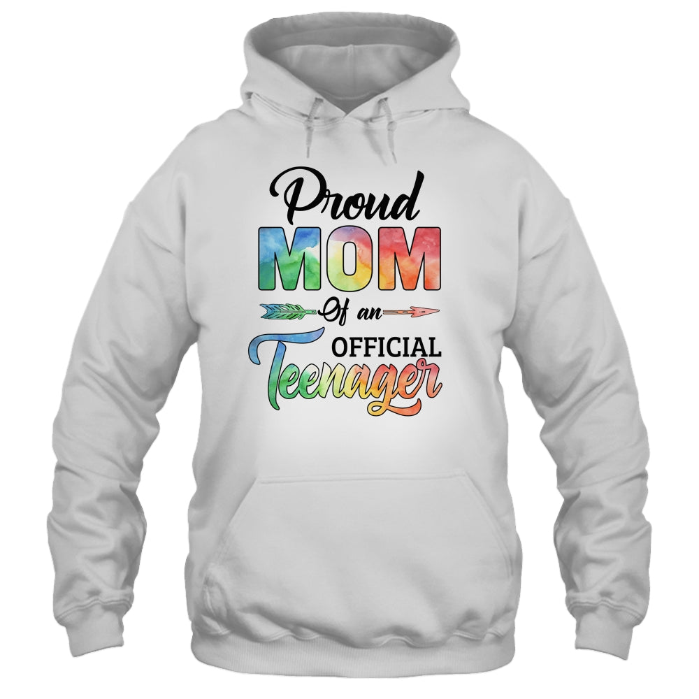Proud Mom of an Official Teenager 13th Birthday Party T-Shirt & Tank Top | Teecentury.com