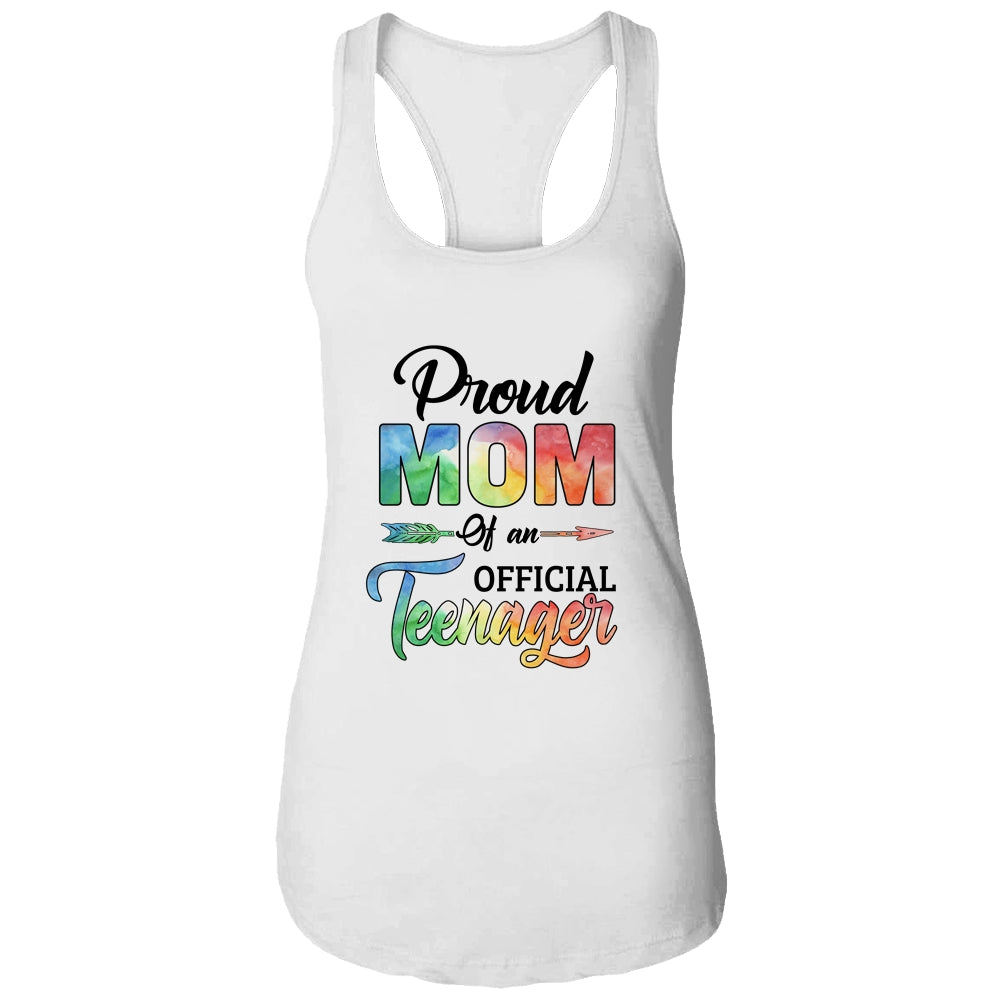 Proud Mom of an Official Teenager 13th Birthday Party T-Shirt & Tank Top | Teecentury.com
