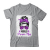 Proud Preemie Mom Messy Bun Prematurity Awareness T-Shirt & Hoodie | Teecentury.com
