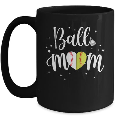 Proud Softball Baseball Mom Ball Mother Day Mug Coffee Mug | Teecentury.com
