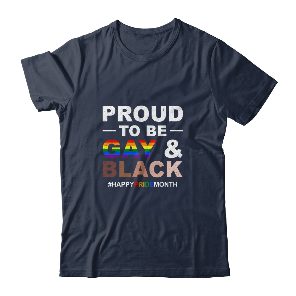 Proud To Be Gay And Black LGBT Pride Month T-Shirt & Hoodie | Teecentury.com
