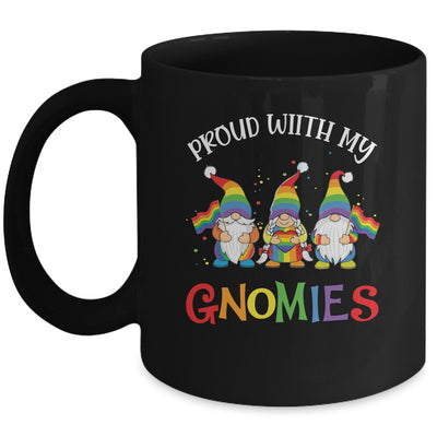 Proud With My Gnomies LGBTQ Gnomes Gay Pride Mug | teecentury