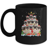 Pug Christmas Tree Pajama Xmas Mug Coffee Mug | Teecentury.com