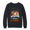 Pug Happy HalloThanksMas Halloween Thanksgiving Christmas Shirt & Sweatshirt | teecentury