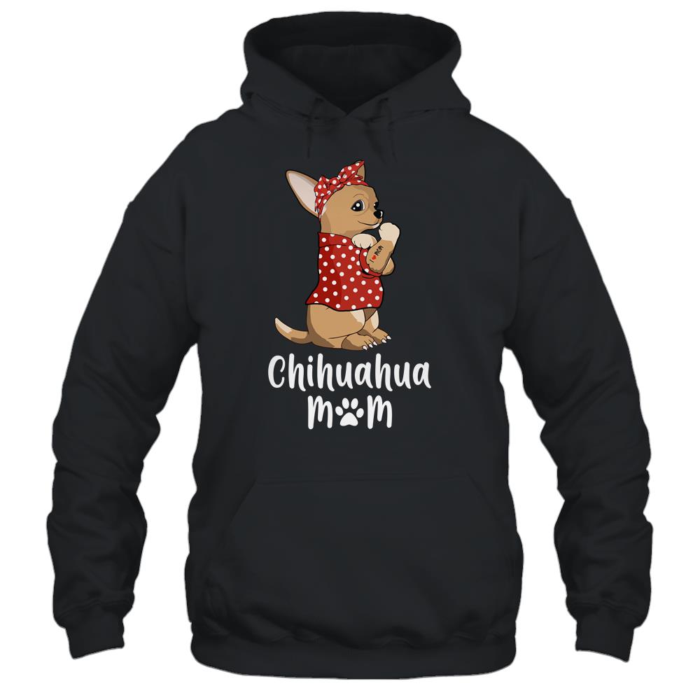 I Love Mom Chihuahua Mom Dog Lover Gifts T-Shirt & Tank Top | Teecentury.com