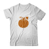 Pumpkin Halloween Thanksgiving Gift Women Pumpkin Plaid T-Shirt & Sweatshirt | Teecentury.com