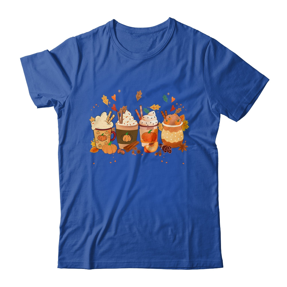 Pumpkin Spice Latte Fall Coffee Pumpkin Spice Thanksgiving Shirt & Tank Top | teecentury