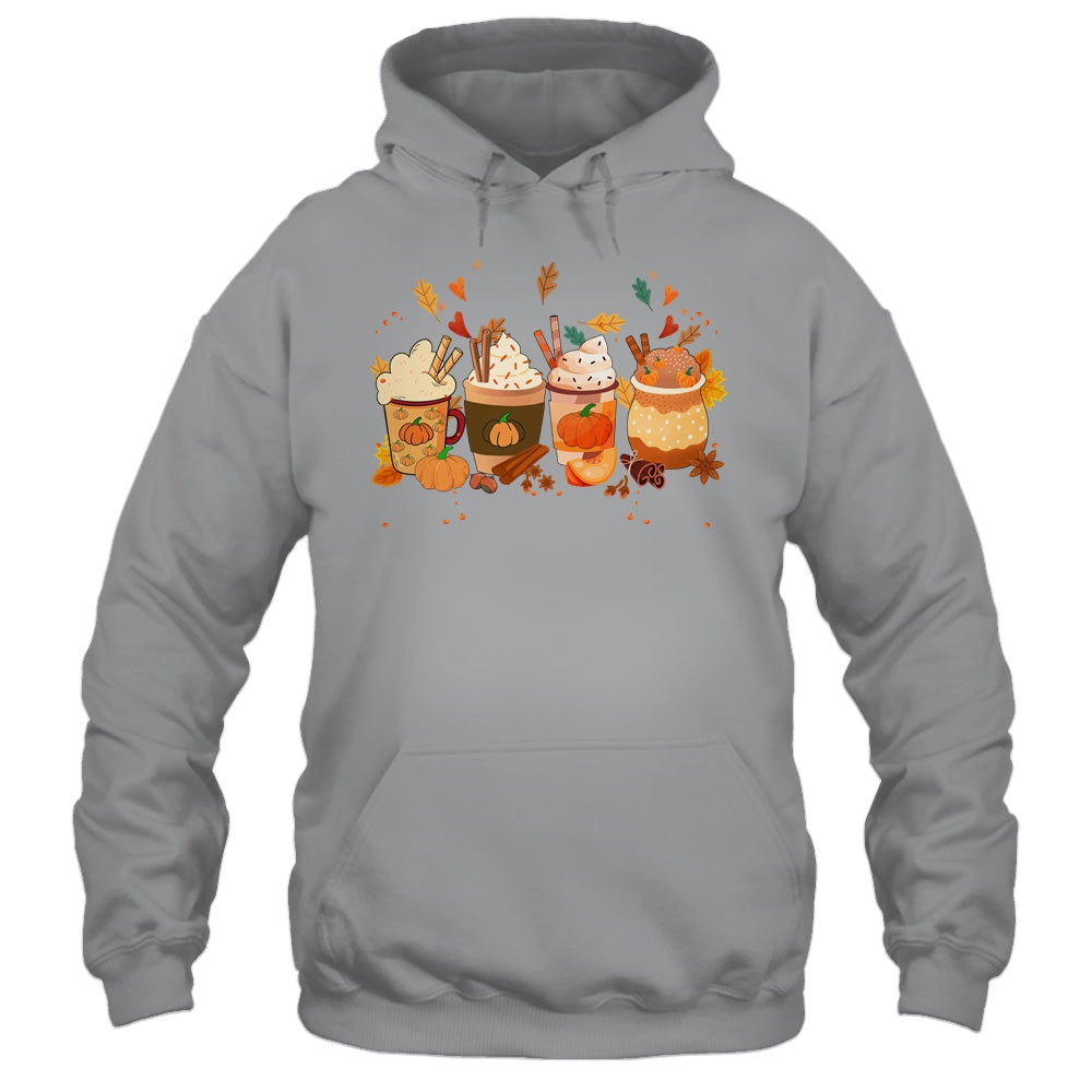 Pumpkin Spice Latte Fall Coffee Pumpkin Spice Thanksgiving Shirt & Tank Top | teecentury